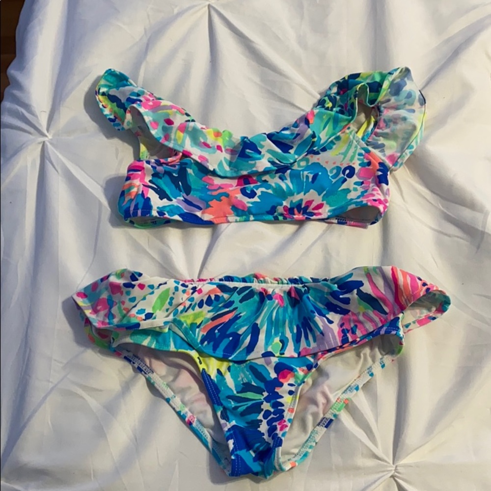 Girls lily bathing suit